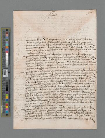 Unidentified Author document: Parecer de un Pasajero Que Vino del Peru