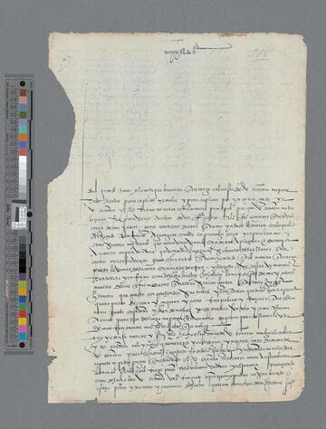 Andrés Enamorado letter to Gonzalo Pizarro