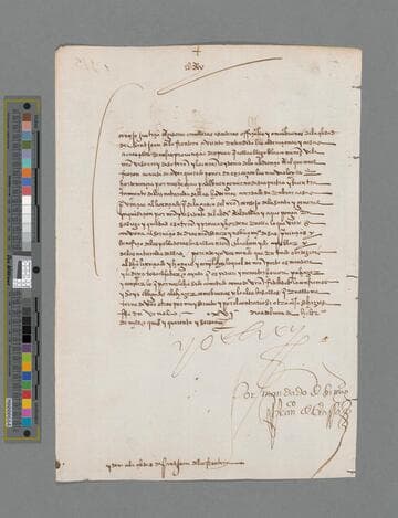 Carlos V, Emperor of Germany and King of Spain, letter to the Officials of the City of San Juan de la Frontera, Peru