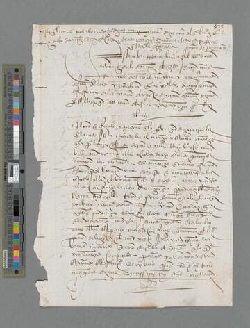 Carlos V, Emperor of Germany and King of Spain, copy of document to the Officials of Guatemala