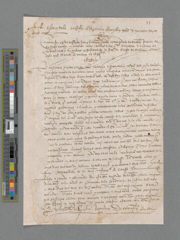 Carlos V, Emperor of Germany and King of Spain, copy of document to Audiencia y Cancillería de la Isla Española: Royal Decree