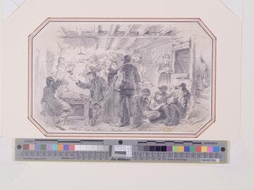 Figures in a Lodging House