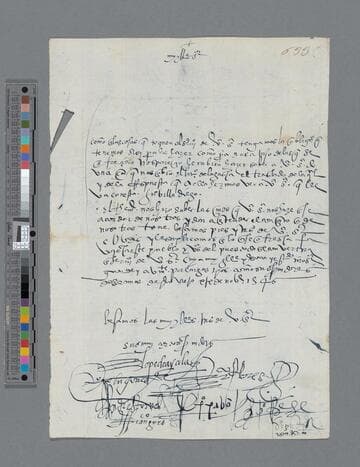 Lope de Ayala, and others, letter to Gonzalo Pizarro