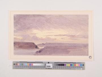 Sunset over an Estuary