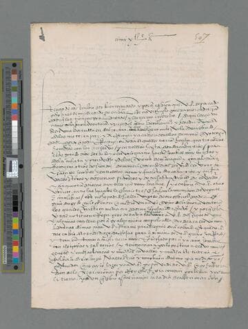 Hernando Bachicao letter to Gonzalo Pizarro