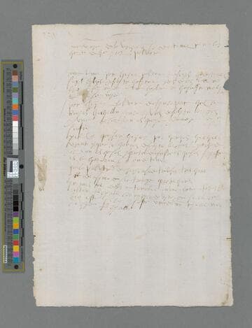 Unidentified author document: Memo…sobre la manera de hacer pólvera