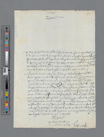 Juan Rubio letter to Gonzalo Pizarro