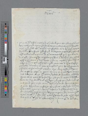 Juan Rubio letter to Gonzalo Pizarro
