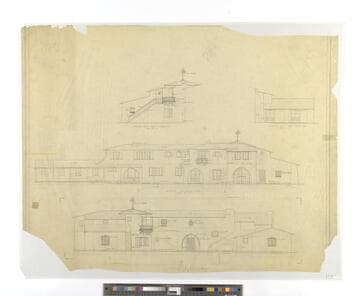 Bourne, Arthur K., residence, San Marino, California (Job 144)