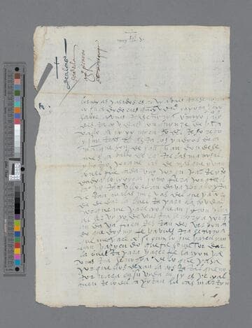 Alonso de Avila letter to Gonzalo Pizarro