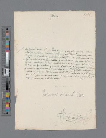 Diego de Silva letter to Gonzalo Pizarro