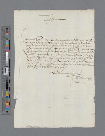 Gonzalo Pizarro letter to Cabildo de San Miguel