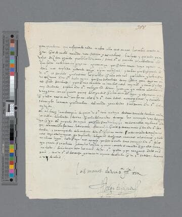 Diego de Silva letter to Gonzalo Pizarro