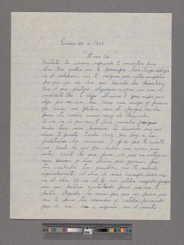 Letter from Asunción Alvarado Loera (Calvillo, Aguascalientes) to Paco Chávez Esparza (Brawley, Califonia)