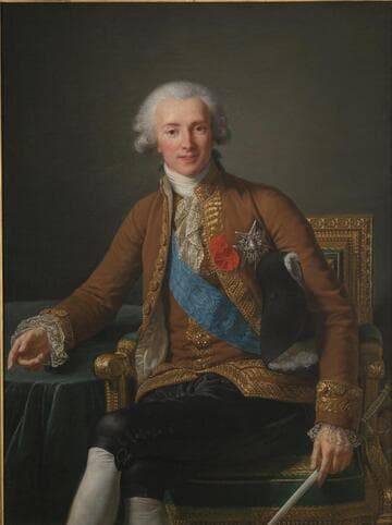 Portrait of Joseph Hyacinthe François-de-Paule de Rigaud, comte de Vaudreuil