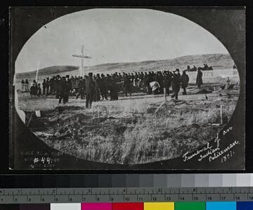 Funeral of an Indian Policeman, 1891