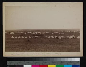 5th Cav. camp, Indian Territory