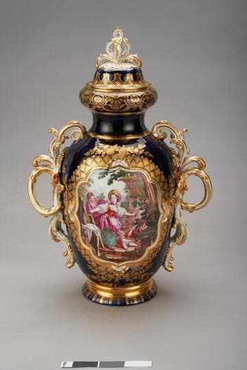 Vase with cover
