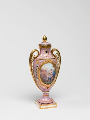 Lidded Vase