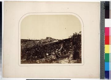 View of Cavalliere taken from Central Sap, Port Hudson, La