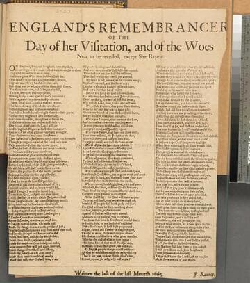 England's remembrancer of the day of her visitation, and of the woes near to be revealed, except she repent