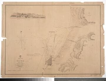 Sketch of Saida (ancient Sidon) / by Henry Bond, Master, R.N. H.M.S. Greyhound, Commander, F.W. Sullivan, R.N., additions by Comr. Mansell, H.M.S. Firefly