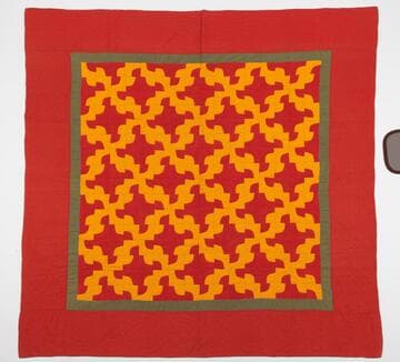 Drunkard’s Path Quilt