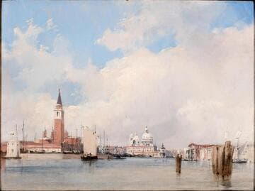 View in Venice, with San Giorgio Maggiore