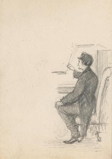 Study of a Seated Man