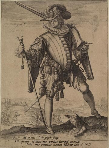 Soldier with Arquebus