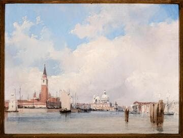 View in Venice, with San Giorgio Maggiore