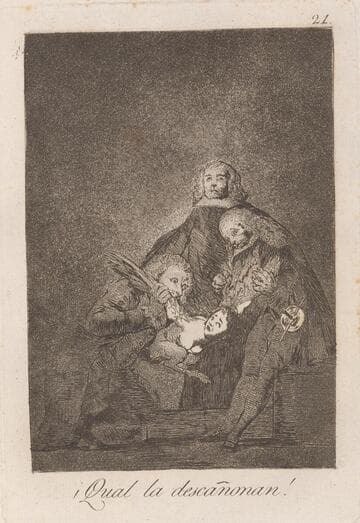 What a tailor can do! (Lo que puede un Sastre!), Plate 52 from Los Caprichos