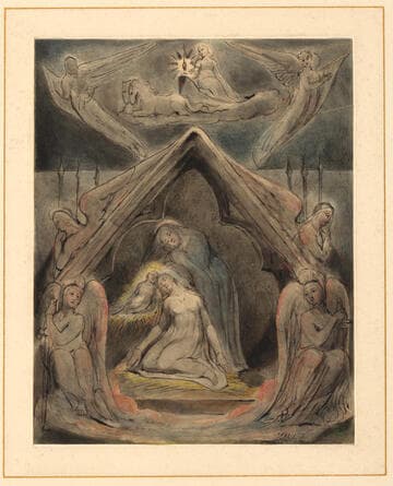 Illustration 6 to Milton's "On the Morning of Christ's Nativity": The Night of Peace