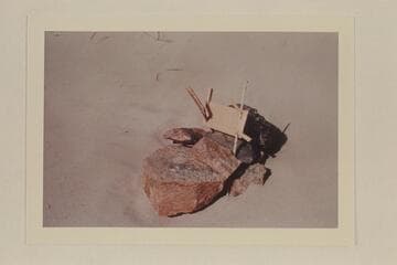 BILL DUNN SLEPT HERE sign left at Separation Rapid by John Doerr, 1959, June 25