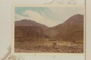 Lava remnant at Mile 221.9. The creek is Mile 222