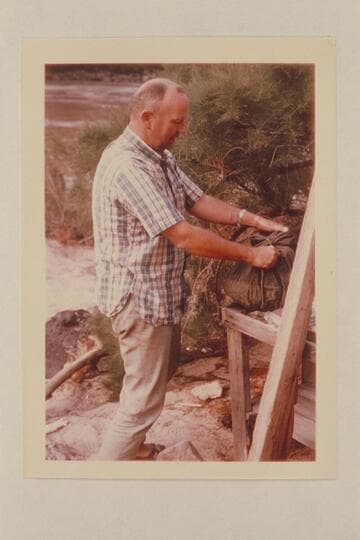 Bill Belknap. Foot of Whitmore Trail