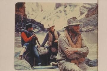 Smuss Allan [sic]. ] The photo was made in his first traverse of Grand Canyon