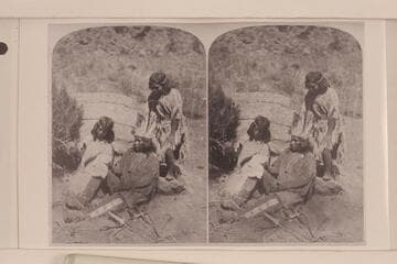 [print from a stereo] The White Rabbit Skin