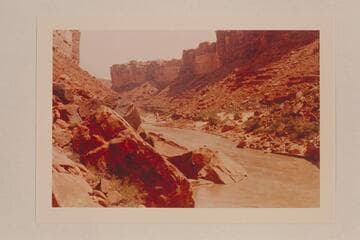 Express Train Rapid, San Juan River.  Jack Frost lost a boat in this rapid in 1956 (1955)