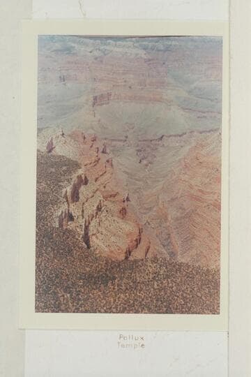 Tuna Creek cuts across the upper right corner. Down Sapphire Canyon showing Scorpion Ridge and Sagittarius Ridge