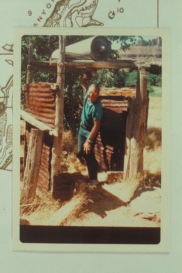 Shower at McPherson Ranch
