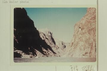 Up river from approximately Mile 233