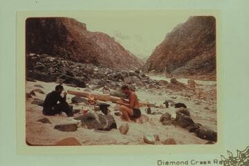 Les Jones and Ulrich Martins at approximately Mile 227