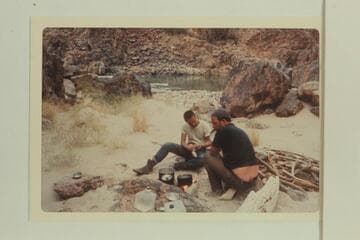 Camp in 234 Mile Canyon