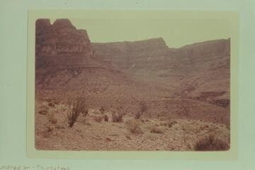 Up in Travertine Canyon