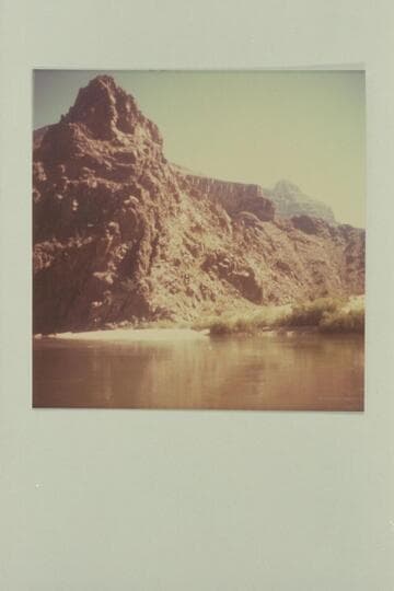 Up into the mouth of Diamond Creek from the river