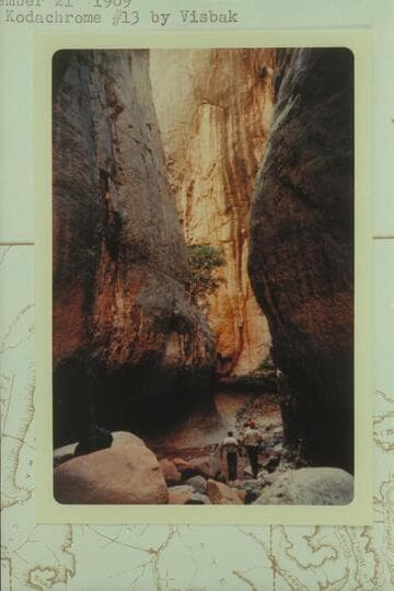 Side canyon on left in 209 Mile Canyon