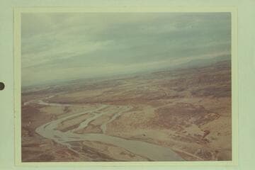 Braided section of the San Juan River one mile below Aneth. Approximate gauge: 1040 cfs