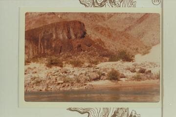 222 Mile Canyon and its lava remnant