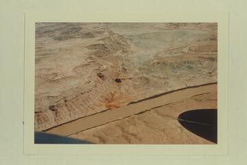 The cold water geyser, Green River, Mile 113. Mouth of Little Grand Wash